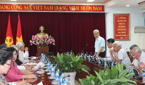 Họp mặt các đồng chí nguyên ủy viên Ban TVTU các khóa