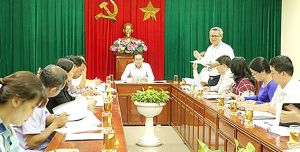 Lấy ý kiến đóng góp cho 3 đề án trình HĐND tỉnh tại kỳ họp cuối năm