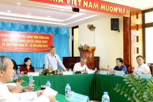 Chủ tịch UBND tỉnh Cao Tiến Dũng: Huyện Thống Nhất và Trảng Bom xây dựng chiến lược, quy hoạch phát triển phù hợp