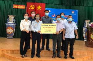 Tiếp nhận 25 tấn gạo hỗ trợ chương trình chống dịch Covid-19