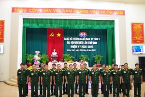 Đại hội đại biểu trường Hạ sĩ quan xe tăng 1 nhiệm kỳ 2020-2025