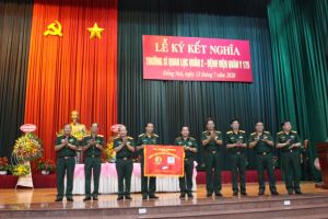 Trường Sĩ quan Lục quân 2 và Bệnh viện 175 ký kết phối hợp hoạt động