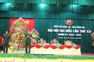 Đại hội đại biểu Đảng bộ Quân sự tỉnh lần XII nhiệm kỳ 2020-2022