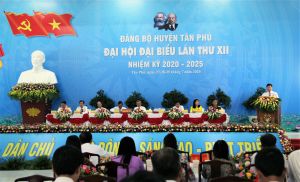 Đại hội đại biểu Đảng bộ huyện Tân Phú lần thứ XII họp phiên trù bị