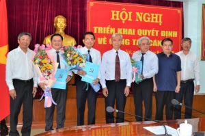 Phó chủ tịch UBND tỉnh Võ Văn Chánh được phân công giữ chức Bí thư Thành ủy Biên Hòa