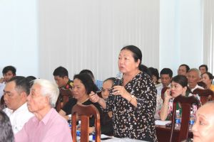 Giải quyết dứt điểm các ý kiến, kiến nghị của cử tri