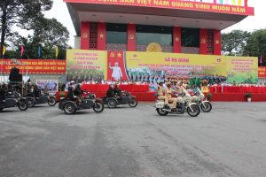 Ra quân tấn công, trấn áp tội phạm, bảo vệ Đại hội đại biểu Đảng bộ tỉnh lần thứ XI