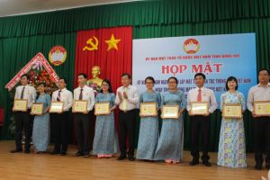 Họp mặt kỷ niệm 90 năm ngày truyền thống MTTQ Việt Nam