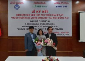 “Ngôi trường Hy vọng Samsung” đầu tiên ở khu vực phía Nam sẽ xây dựng tại Đồng Nai