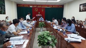 Hoàn chỉnh các nội dung sẽ trình tại kỳ họp HĐND tỉnh giữa năm