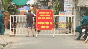 Phong tỏa 21 ngày khu vực chợ ở P.An Bình