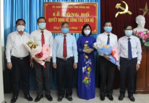 Bổ nhiệm Giám đốc Sở KHCN và Phó chánh Văn phòng UBND tỉnh