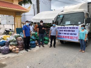 Hơn 230 triệu đồng trao tặng cho người dân khu phong tỏa