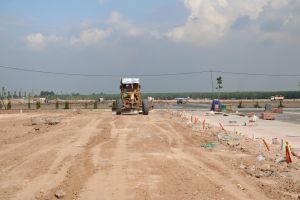 Khắc phục xong các vị trí sụt lún tại Khu tái định cư Lộc An- Bình Sơn