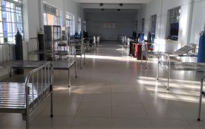 Bệnh viện dã chiến thứ 9 quy mô 800 giường chuẩn bị đi vào hoạt động