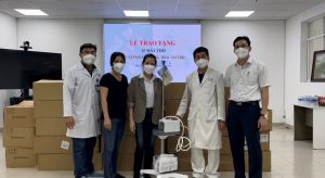 Tập đoàn Phong Thái trao tặng 50 máy thở cho các bệnh viện, trung tâm y tế tại Đồng Nai
