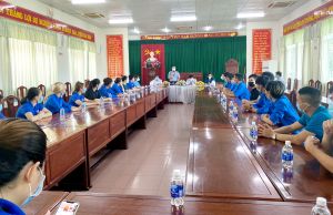 H.Nhơn Trạch tiếp nhận 32 tình nguyện viên chống dịch