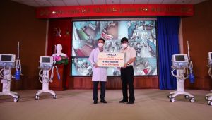 Bệnh viện Đa khoa Đồng Nai nhận 4 máy thở từ THACO Trường Hải
