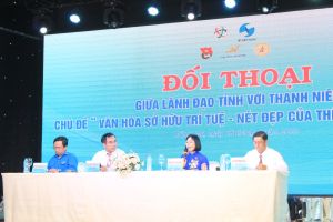 Lãnh đạo UBND tỉnh đối thoại với thanh niên