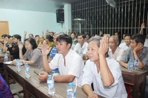 ​Tiếp tục lấy ý kiến cử tri nơi cư trú