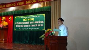 Sơ kết công tác đảm bảo trật tự an toàn giao thông 6 tháng đầu năm 2016