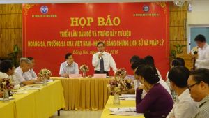 Họp báo Triển lãm “Hoàng Sa, Trường Sa của Việt Nam - Những bằng chứng lịch sử và pháp lý”
