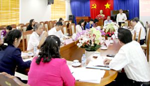 Phối hợp tổ chức tốt hoạt động tiếp xúc cử tri