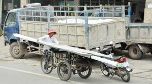 Xử lý nghiêm xe chở hàng cồng kềnh