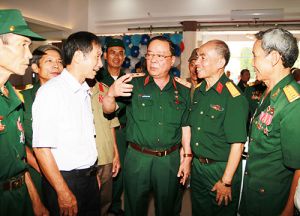 Họp mặt cựu chiến binh Tiểu đoàn Tăng thiết giáp 20