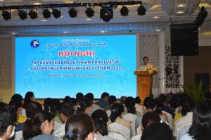 200 người tham dự tập huấn văn bản quy phạm pháp luật về an toàn thực phẩm