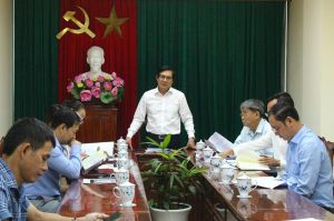 Rà soát công tác chuẩn bị Lễ trao Giải thưởng VHNT Trịnh Hoài Đức lần 5