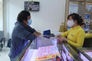 Giá vàng miếng tăng cao