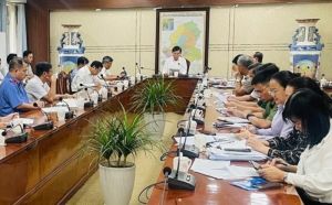 Họp giao ban khối nội chính, triển khai nhiệm vụ quý IV-2023