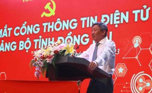 Ra mắt Cổng Thông tin điện tử Đảng bộ tỉnh Đồng Nai trên mạng Internet