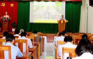 Hội nghị báo cáo viên thường kỳ tháng 10-2023