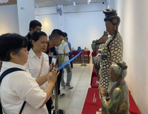 Hơn 150 tác phẩm được trưng bày tại triển lãm Định danh gốm Biên Hòa