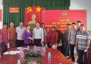 Trao vốn cho 3 dự án phát triển nông nghiệp tại huyện Nhơn Trạch