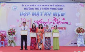 12 nhà giáo của Đồng Nai được phong tặng Nhà giáo ưu tú