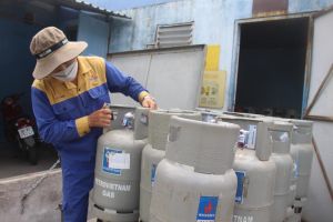 Giá gas giảm từ đầu tháng 4