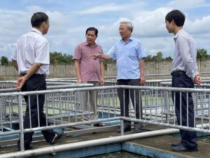 Đoàn kiểm tra số 10 đi kiểm tra chăn nuôi tại huyện Tân Phú