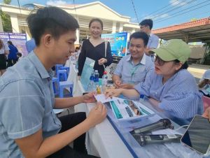 Lao động thuộc khu tái định cư Sân bay Long Thành đăng ký học nghề còn hạn chế