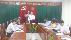 Lãnh đạo tỉnh làm việc về dự án Khu công nghệ thông tin tập trung