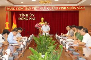 Phó Bí thư Tỉnh ủy Thái Bảo chỉ đạo đẩy nhanh giải phóng 180 hécta đất tại Khu công nghiệp Biên Hòa 1