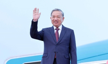 Tổng Bí thư Tô Lâm đến Bình Nhưỡng, bắt đầu thăm cấp Nhà nước tới Triều Tiên