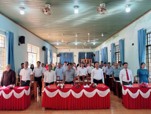 ỦY BAN MTTQ VIỆT NAM XÃ BÌNH TÂN TỔ CHỨC HỘI NGHỊ LẦN THỨ NHẤT NHIỆM KỲ 2024–2029