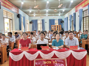 XÃ BÌNH TÂN THAM DỰ HỘI NGHỊ TẬP HUẤN KỸ NĂNG HOẠT ĐỘNG ĐỐI VỚI THƯỜNG TRỰC HĐND, CÁC BAN HĐND CẤP XÃ NHIỆM KỲ 2021-2026