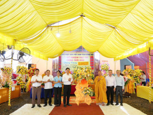 ĐẠI ĐỨC THÍCH TRUNG ĐỊNH ĐƯỢC BỔ NHIỆM TRỤ TRÌ CHÙA TAM BẢO, XÃ BÌNH TÂN