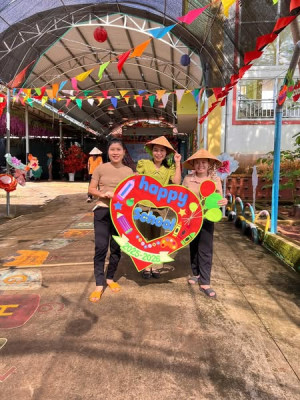 RƯỜNG MẦM NON TUỔI THƠ SẴN SÀNG CHO NGÀY KHAI GIẢNG