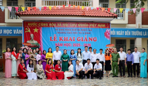 TRƯỜNG TIỂU HỌC VỪ A DÍNH TƯNG BỪNG KHAI GIẢNG NĂM HỌC 2025 – 2026