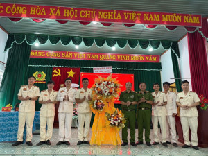 ĐẠI HỘI CHI ĐOÀN CƠ SỞ CÔNG AN XÃ BÌNH TÂN NHIỆM KỲ 2025 - 2027